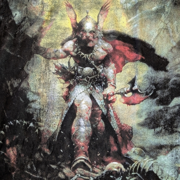 Darc Sport Wolves Club Echos Of Valhalla Men's Black T Shirt Size Large - Picture 6 of 7